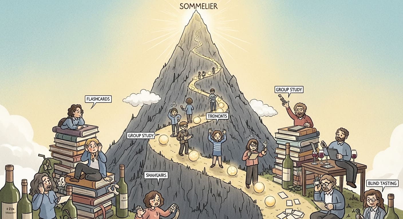 ソムリエ　合格率　イメージ