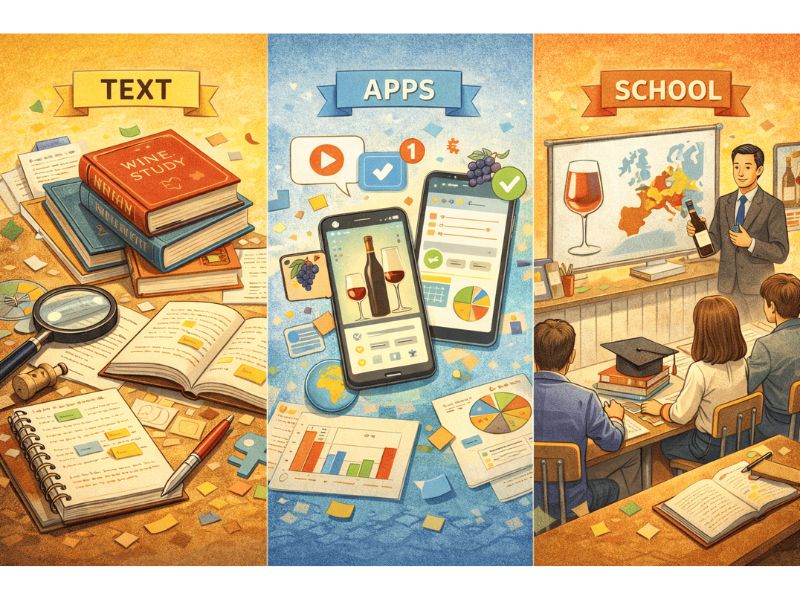 ソムリエ　勉強方法