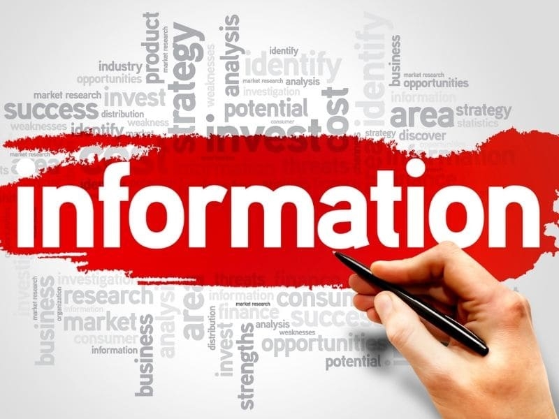 インフォメーション