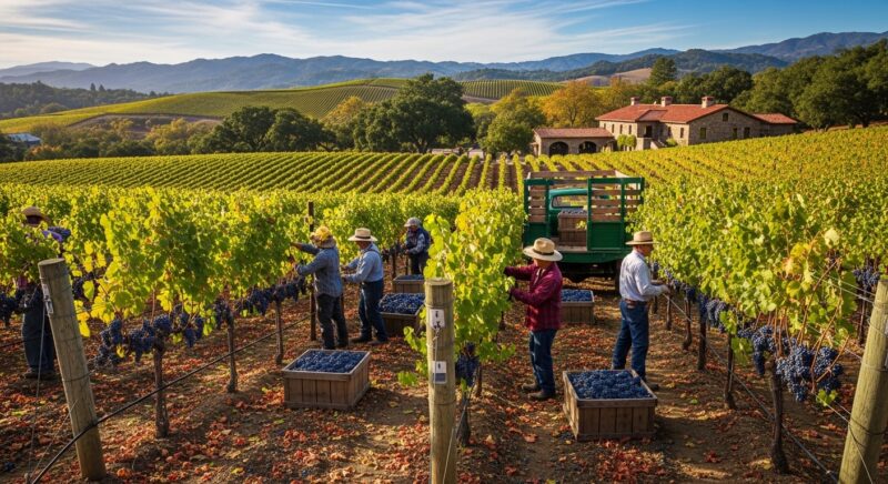 ナパ・ヴァレー　畑　イメージ