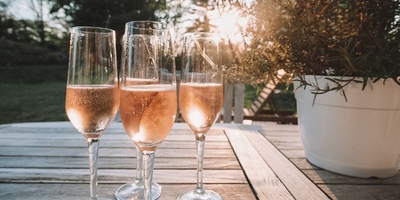 ロゼシャンパン