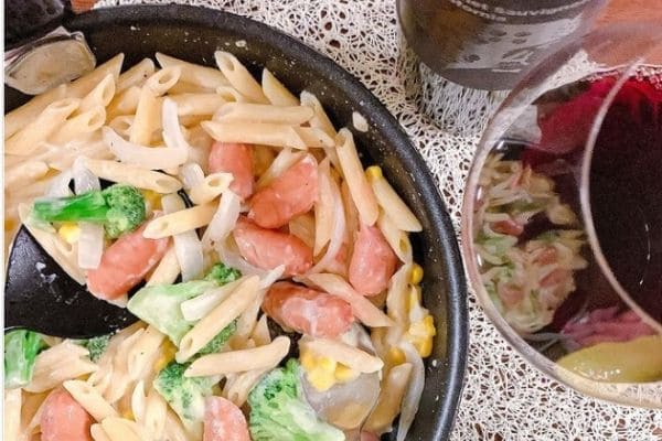 クリームペンネ