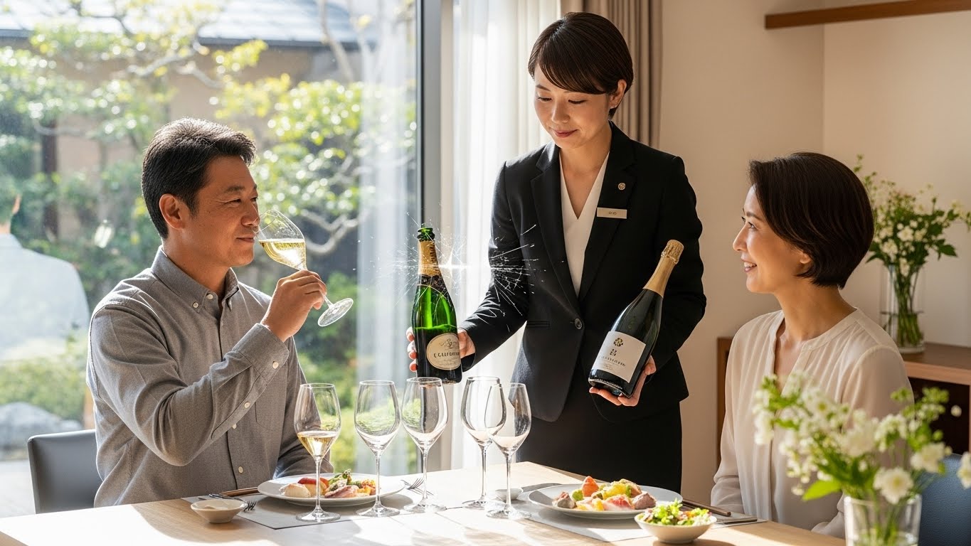 ソムリエ　ワイン　選ぶ