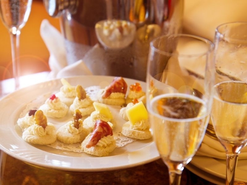 スパークリングワイン 料理