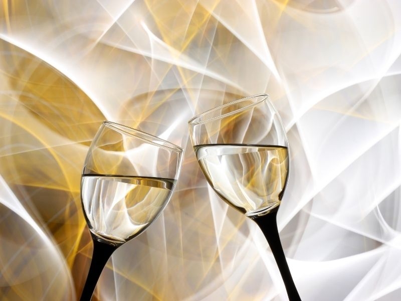 白ワイン　デザイン
