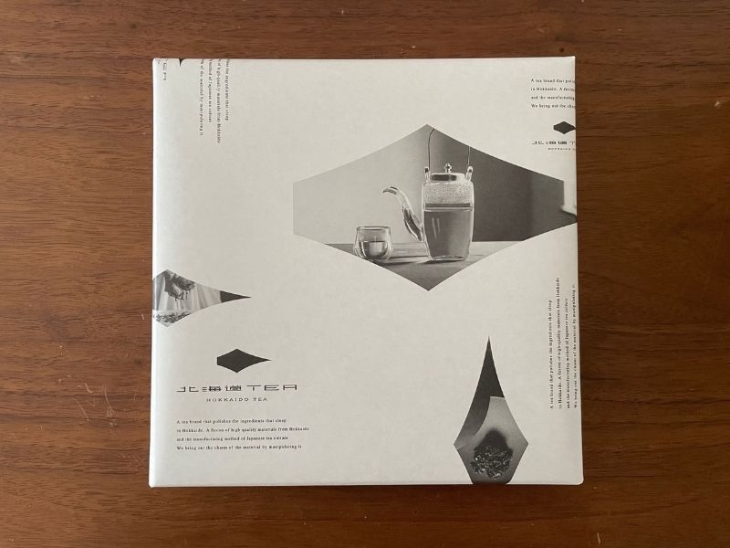 北海道TEA ワインブドウリーフティー2021　包装
