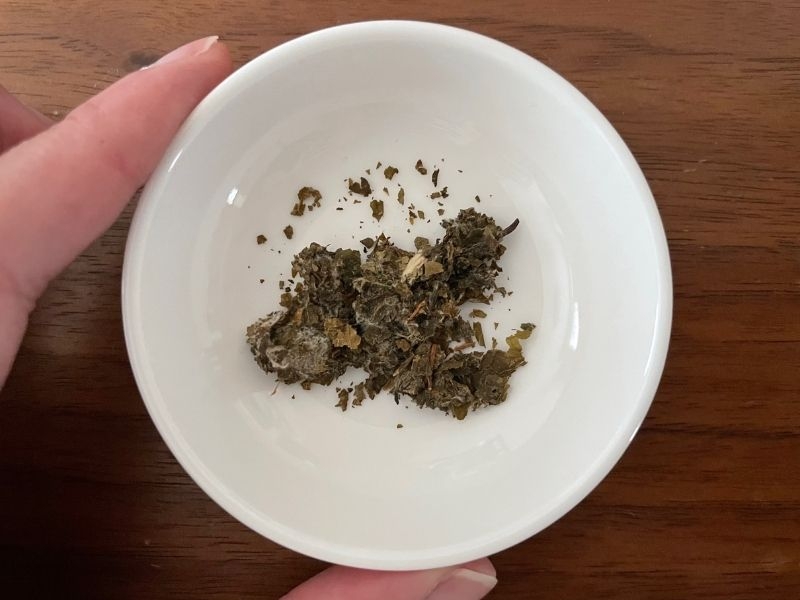 北海道TEA ワインブドウリーフティー2021　茶葉