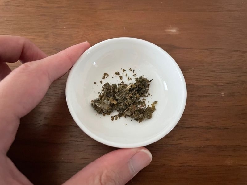 北海道TEA ワインブドウリーフティー2021　茶葉