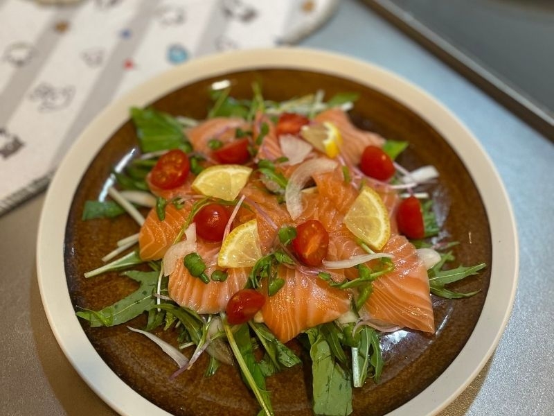 サーモンカルパッチョ