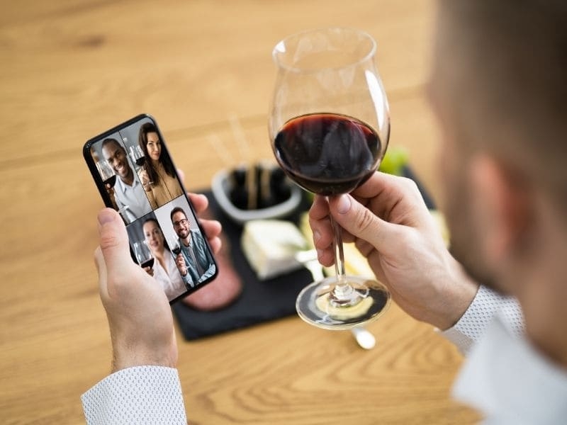 オンライン　ワイン会