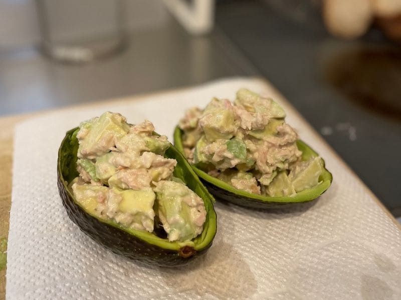 アボカドツナサラダ