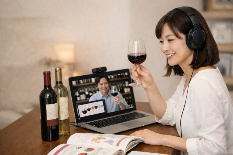 ワインスクール受講　イメージ