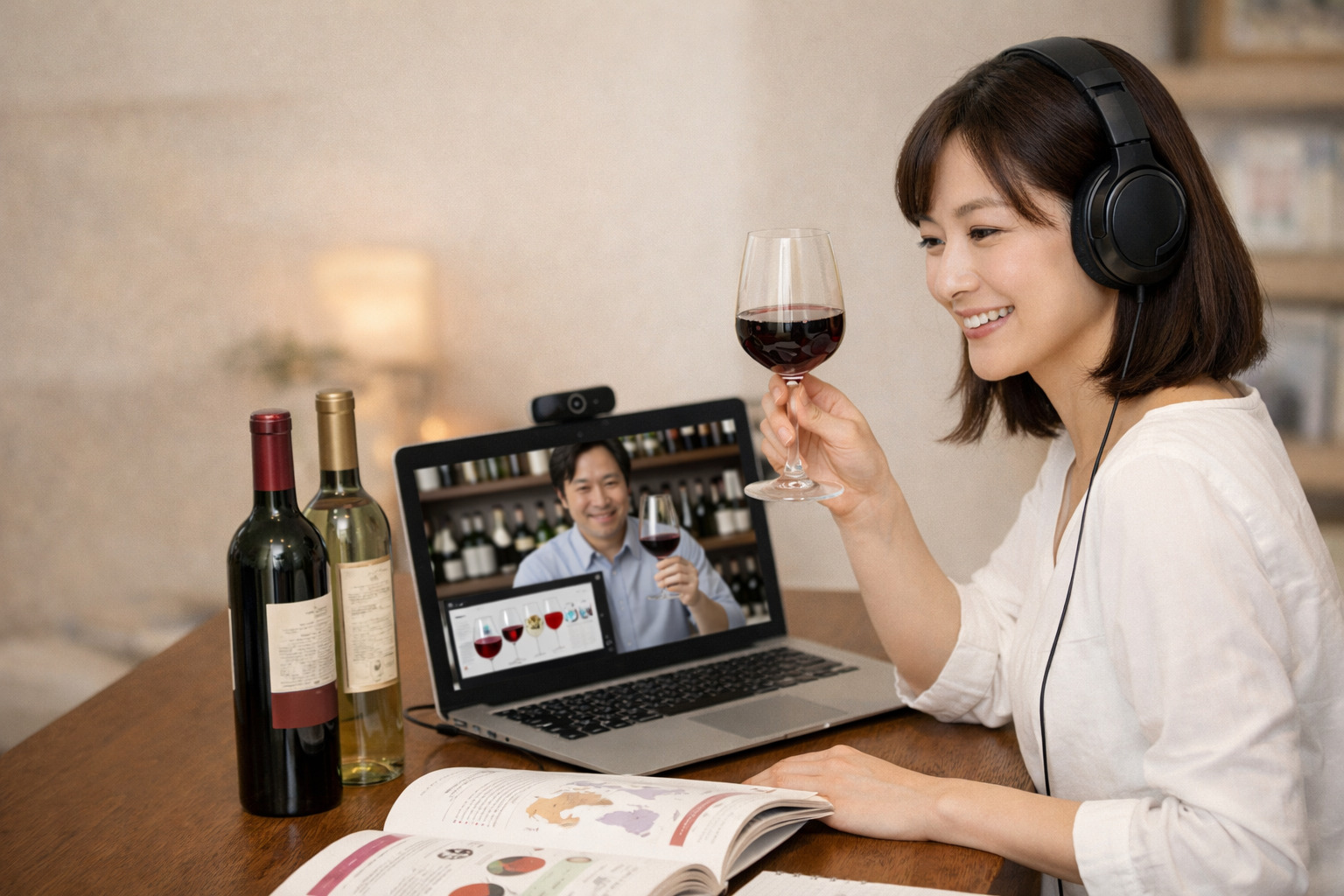 ワインスクール受講　イメージ