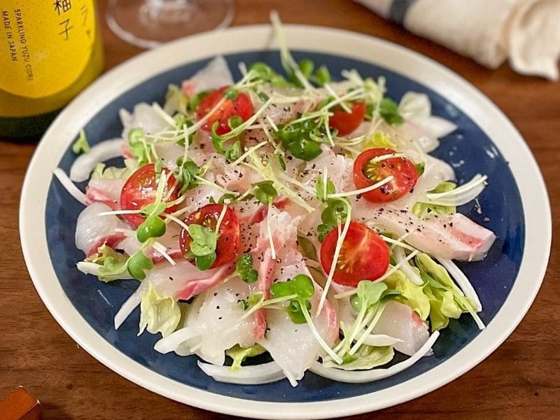 鯛 カルパッチョ