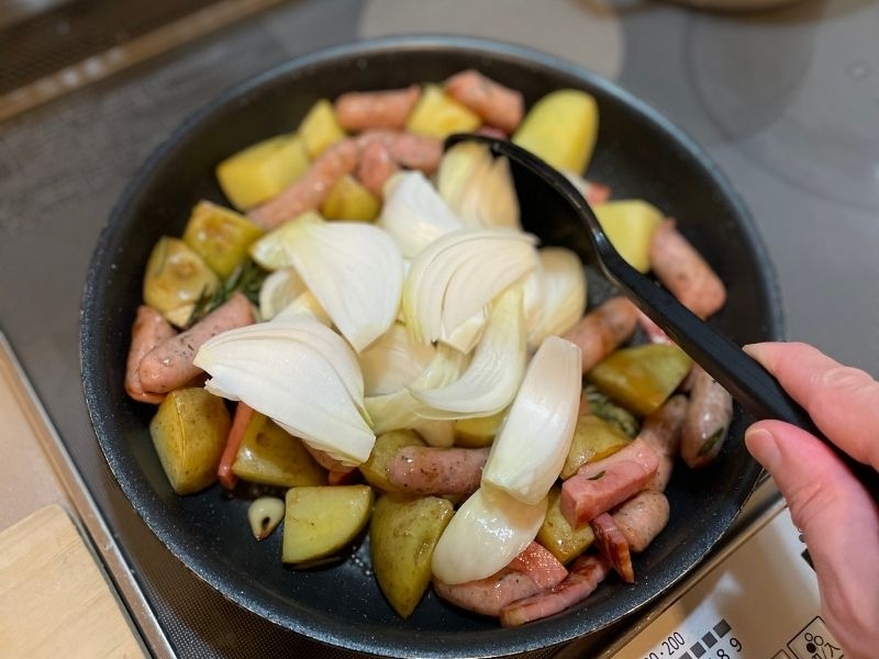 具沢山ジャーマンポテト