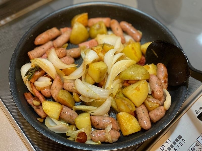 具沢山ジャーマンポテト