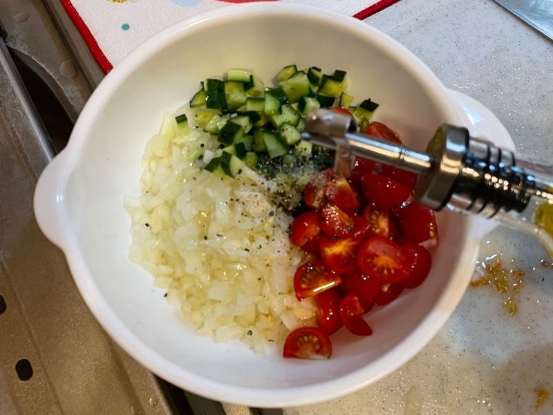 かつおのカルパッチョ