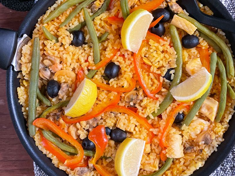 簡単おうちパエリア