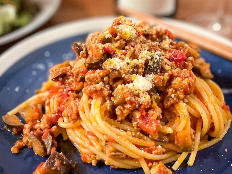 なすボロネーゼ