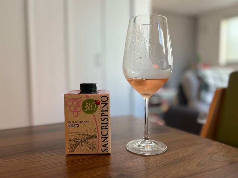 サンクリスピーノ・オーガニック・ロザート 500ml