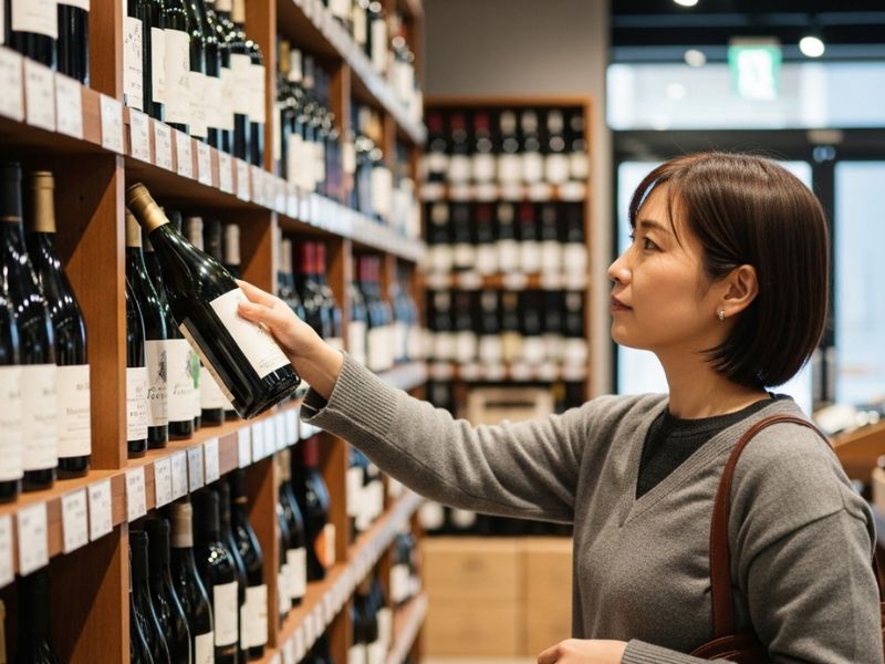 ワイン選び　女性