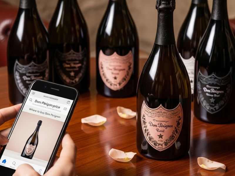 ドンペリのイメージ スマホでお買い物