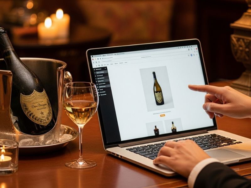 ドンペリのイメージ ネットで買い物