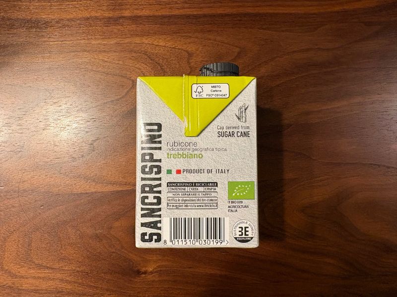 サンクリスピーノ・トレッビアーノ・オーガニック 500ml