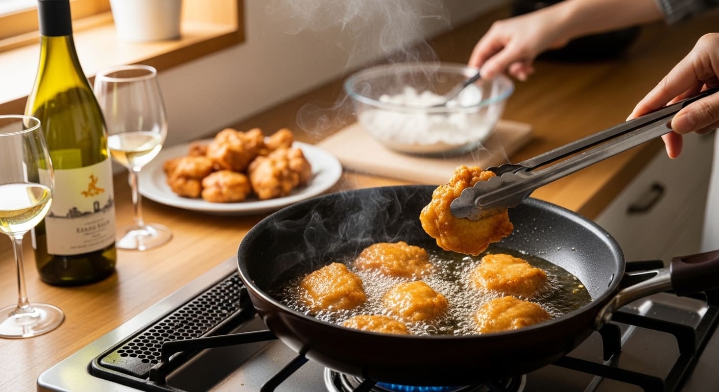 唐揚げ　料理