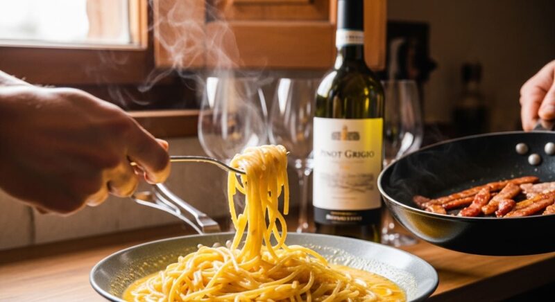 カルボナーラに合うワイン