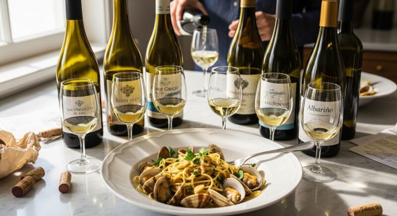 ボンゴレに合うワイン　比較