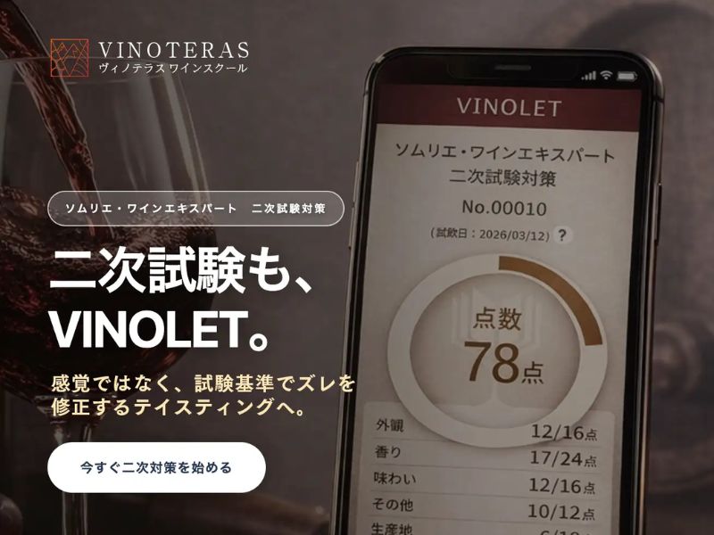 VINOLET　2次試験対策
