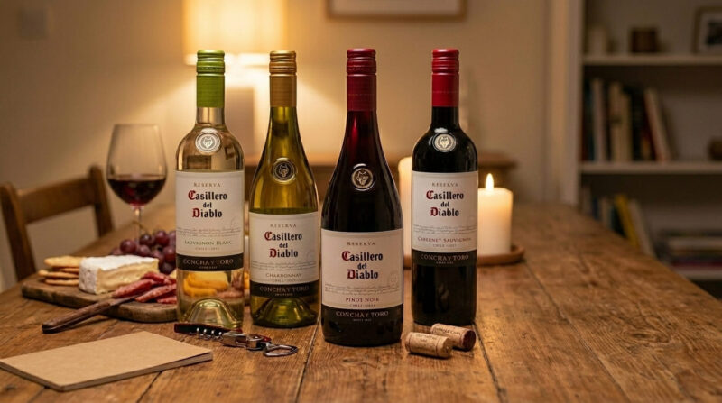 カッシェロ デル ディアブロ　飲み比べ　イメージ