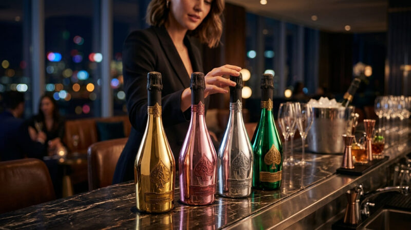 アルマン・ド・ブリニャック ディナー 乾杯 イメージ